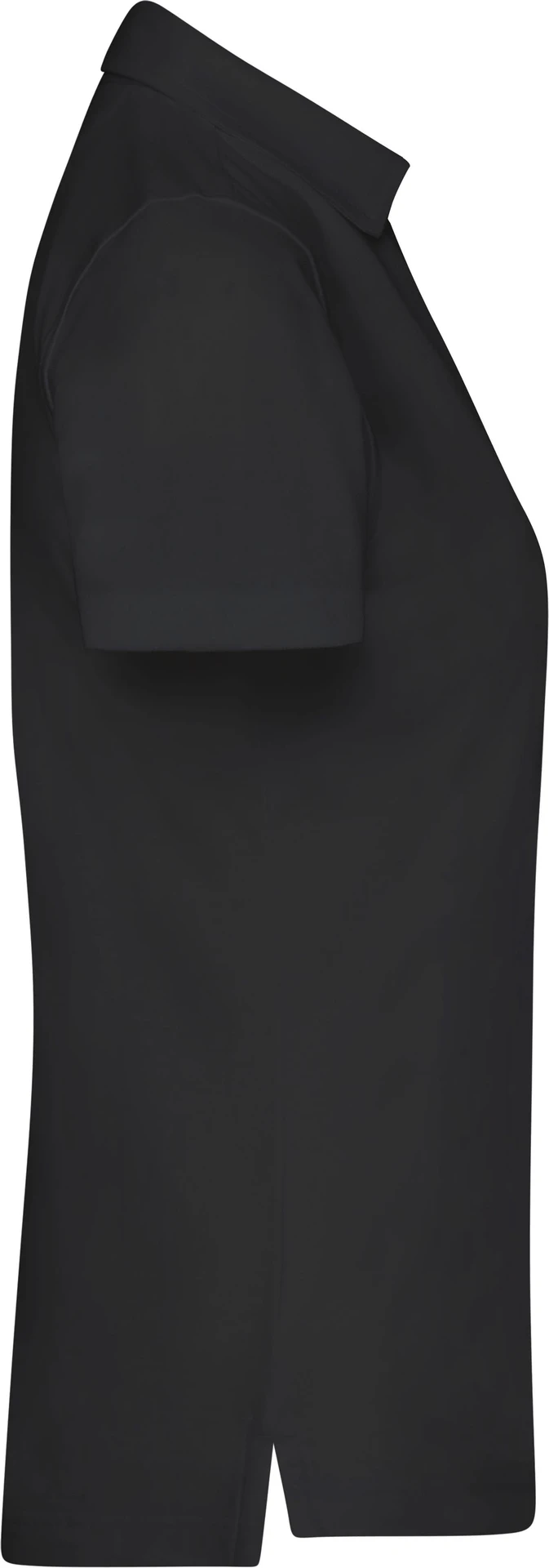 jn969-ladies-plain-poloshirt-black-right-6 James & Nicholson Ladies Plain Polo