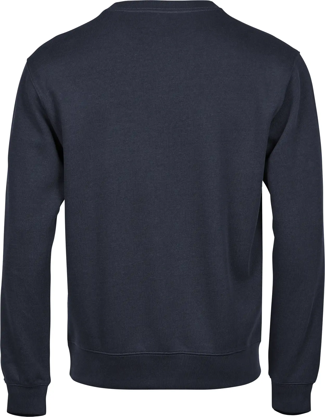 tee-jays-5504-ribbed-interlock-crew-neck-navy-back-3 Tee Jays Ribbed Interlock Crew Neck