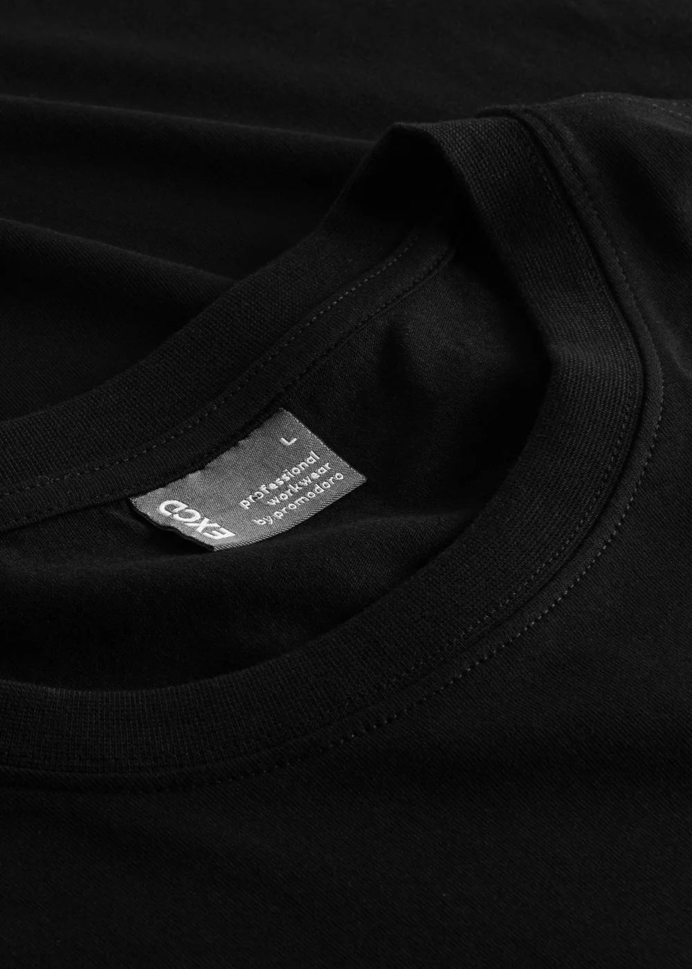 promodoro-3077-mens-t-shirt-black-detail-7 Promodoro Men's T-Shirt