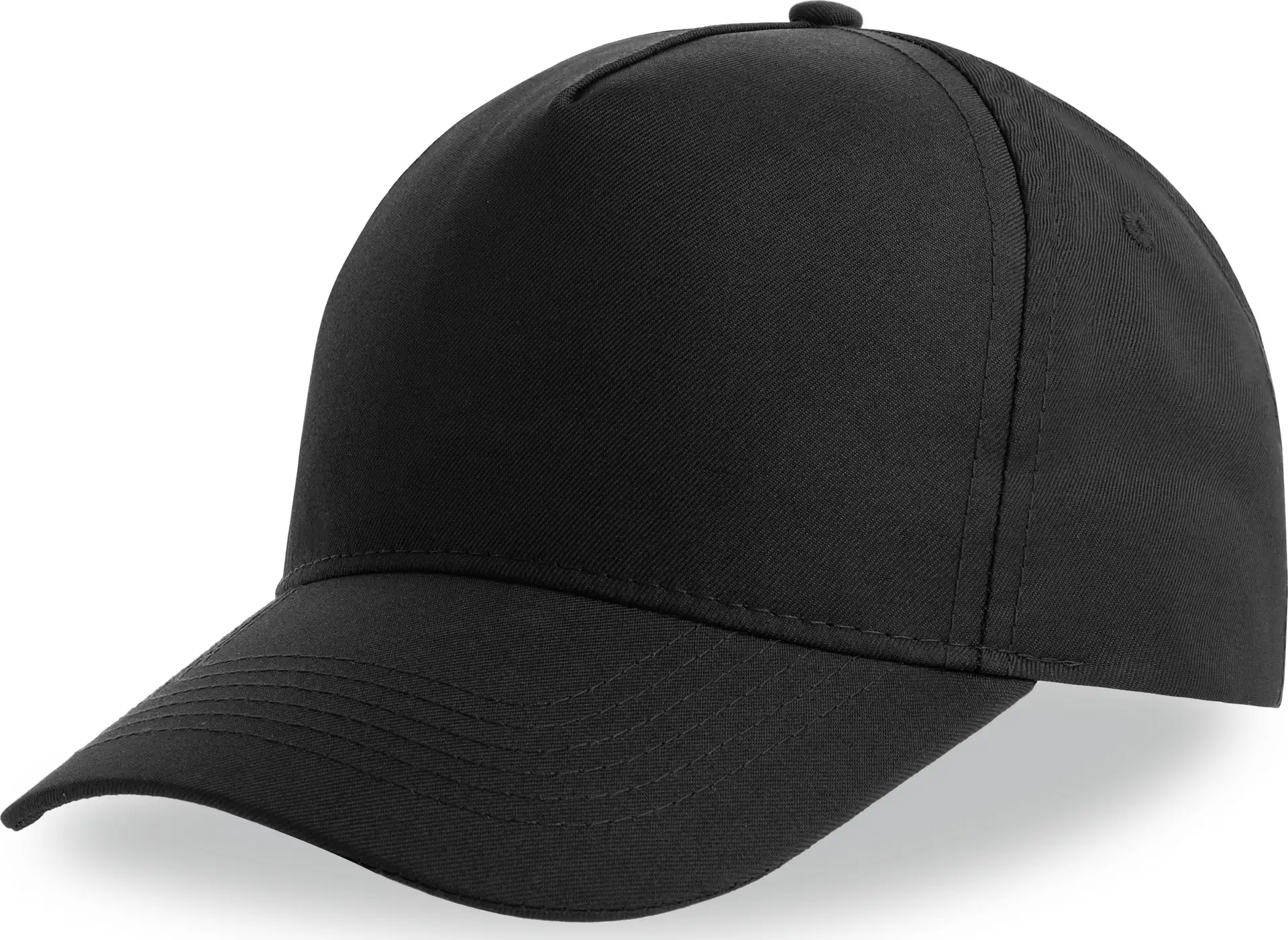 atlantis-KRFS-kid-recy-five-cap-recycled-black-front-2 Atlantis Kid Recy Five Cap