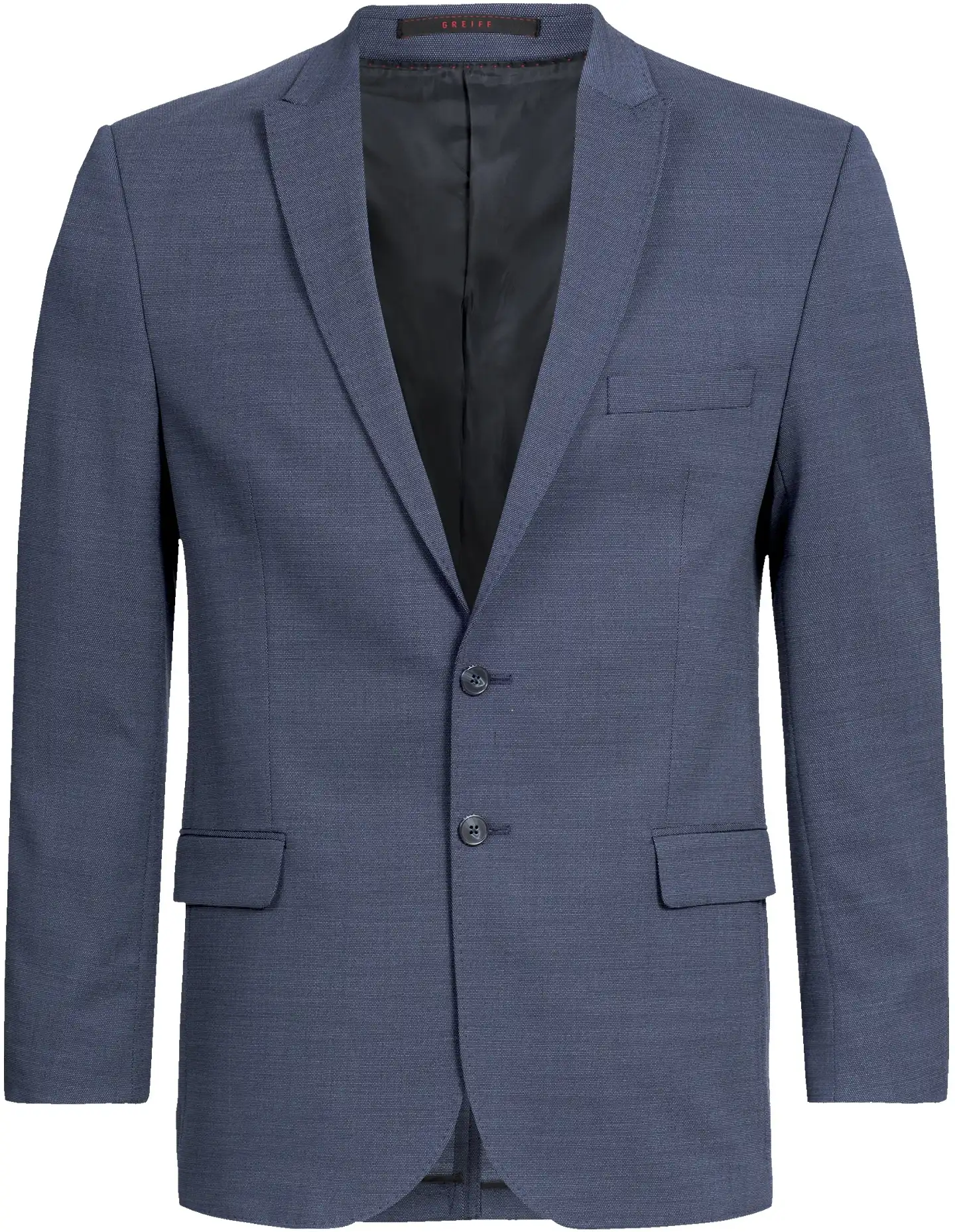 greiff-1125-herren-sakko-rf-375_2810_pinpoint-mittelblau-front-2 GREIFF Herren Sakko MODERN 37.5 Regular Fit