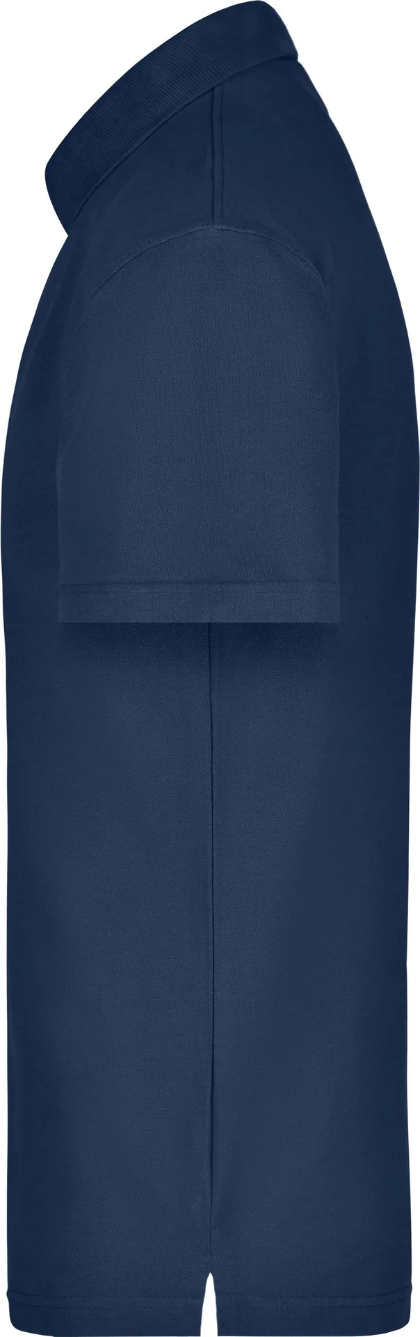 jn026-poloshirt-pique-pocket-navy-left-4 James & Nicholson Polo Piqué Pocket