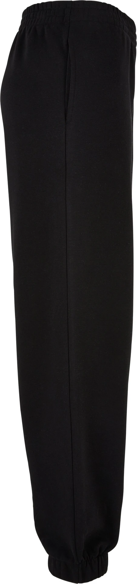 BYB-BY265-ladies-high-waist-ballon-sweat-pants-black-right-8 Build Your Brand Ladies High Waist Ballon Sweat Pants