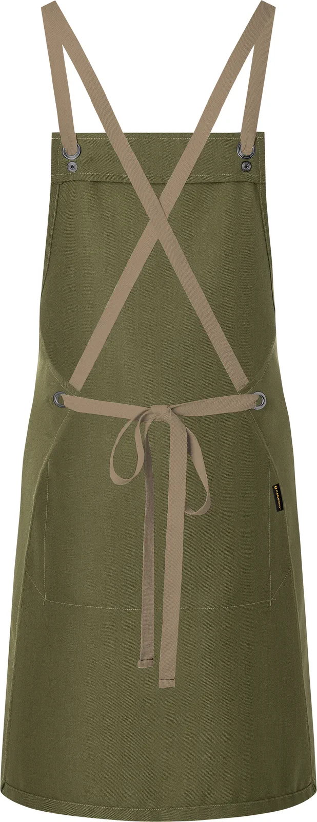 karlowsky-ls39-latzschuerze-urban-nature-mit-kreuzbaendern-und-grosser-tasche-mossgreen-back-5 KARLOWSKY Latzschürze Urban-Look mit Kreuzbändern und großer Tasche