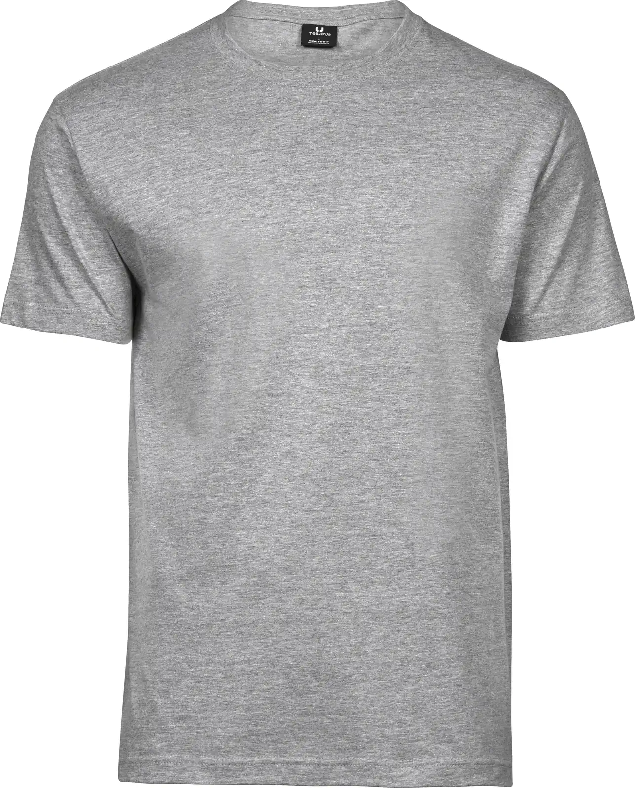 tee-jays-8000-mens-sof-t-shirt-heathergrey-front-1 Tee Jays Men's Sof Tee