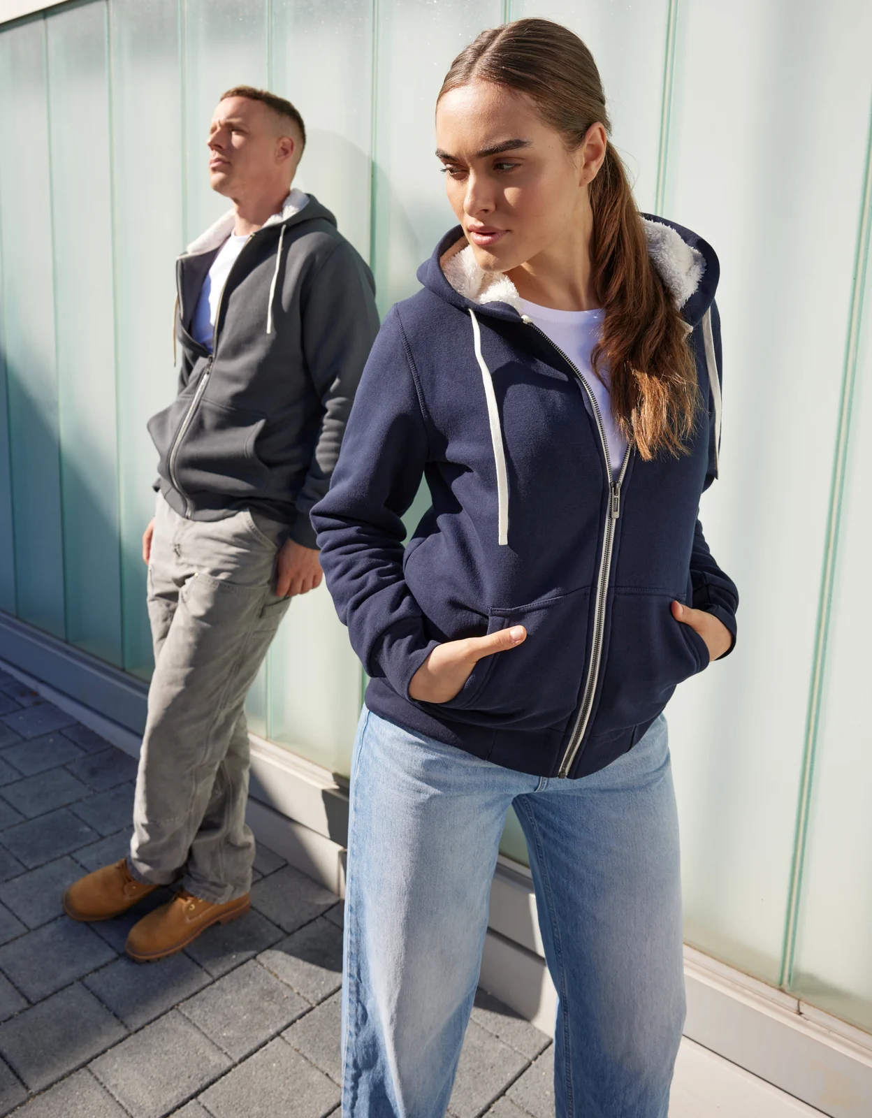 James & Nicholson Ladies´ Doubleface Jacket (JN1319)