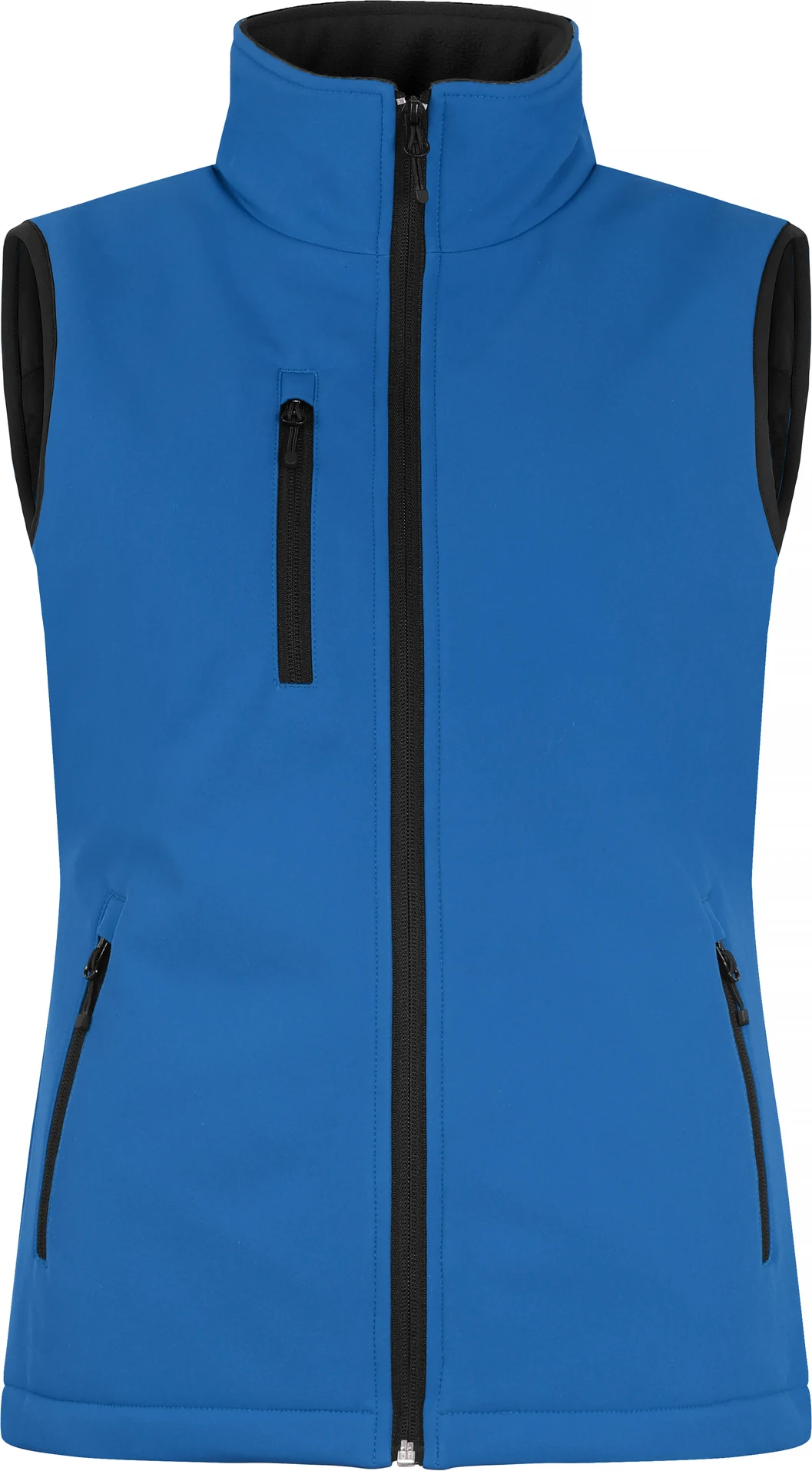 clique-020959-padded-softshell-vest-women-royalblue-front-1 CLIQUE Wattierte Damen Softshellweste