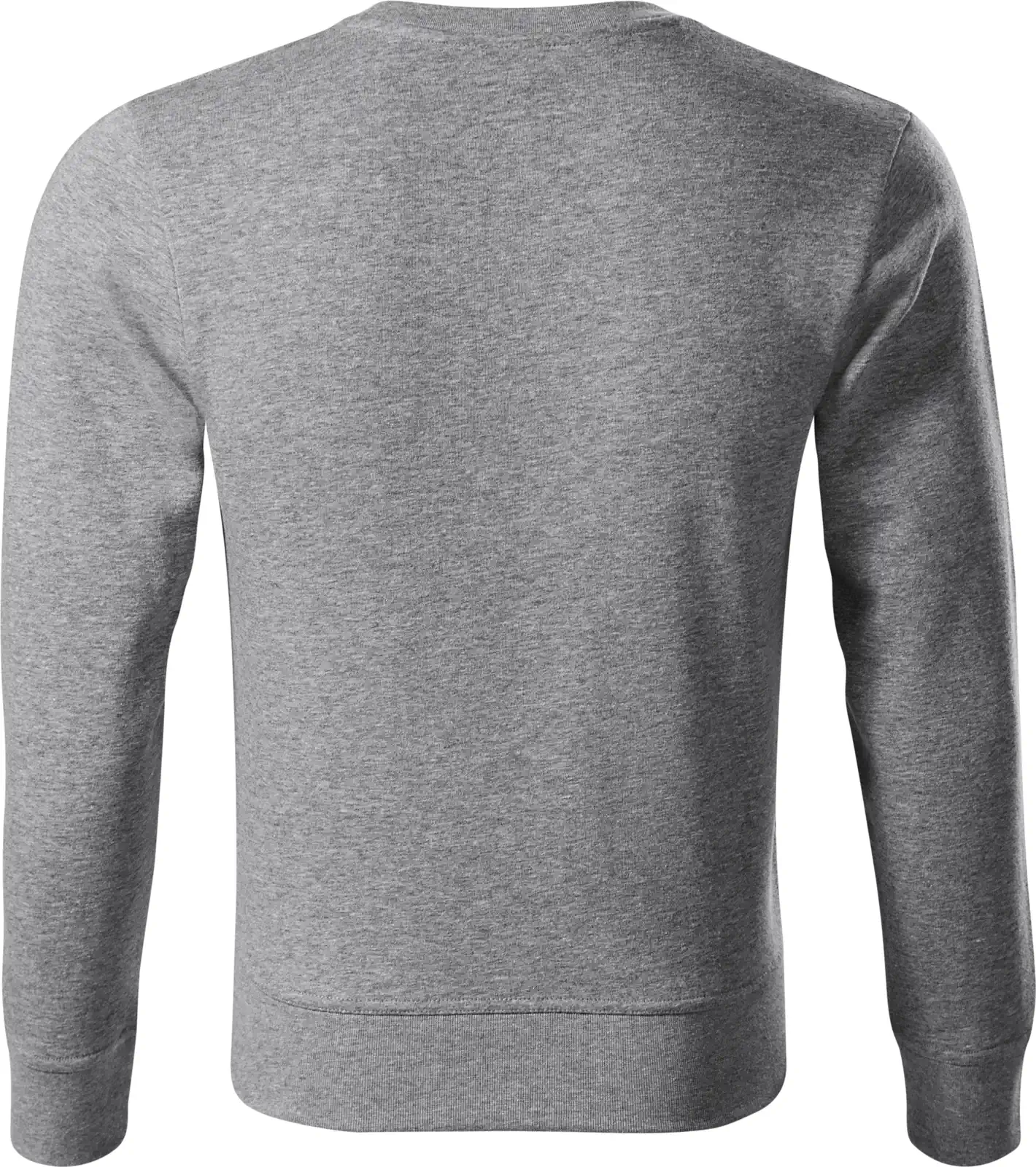 piccolio-p41-sweatshirt-zero-dunkelgraumeliert-back-5 MALFINI Sweatshirt Zero P41
