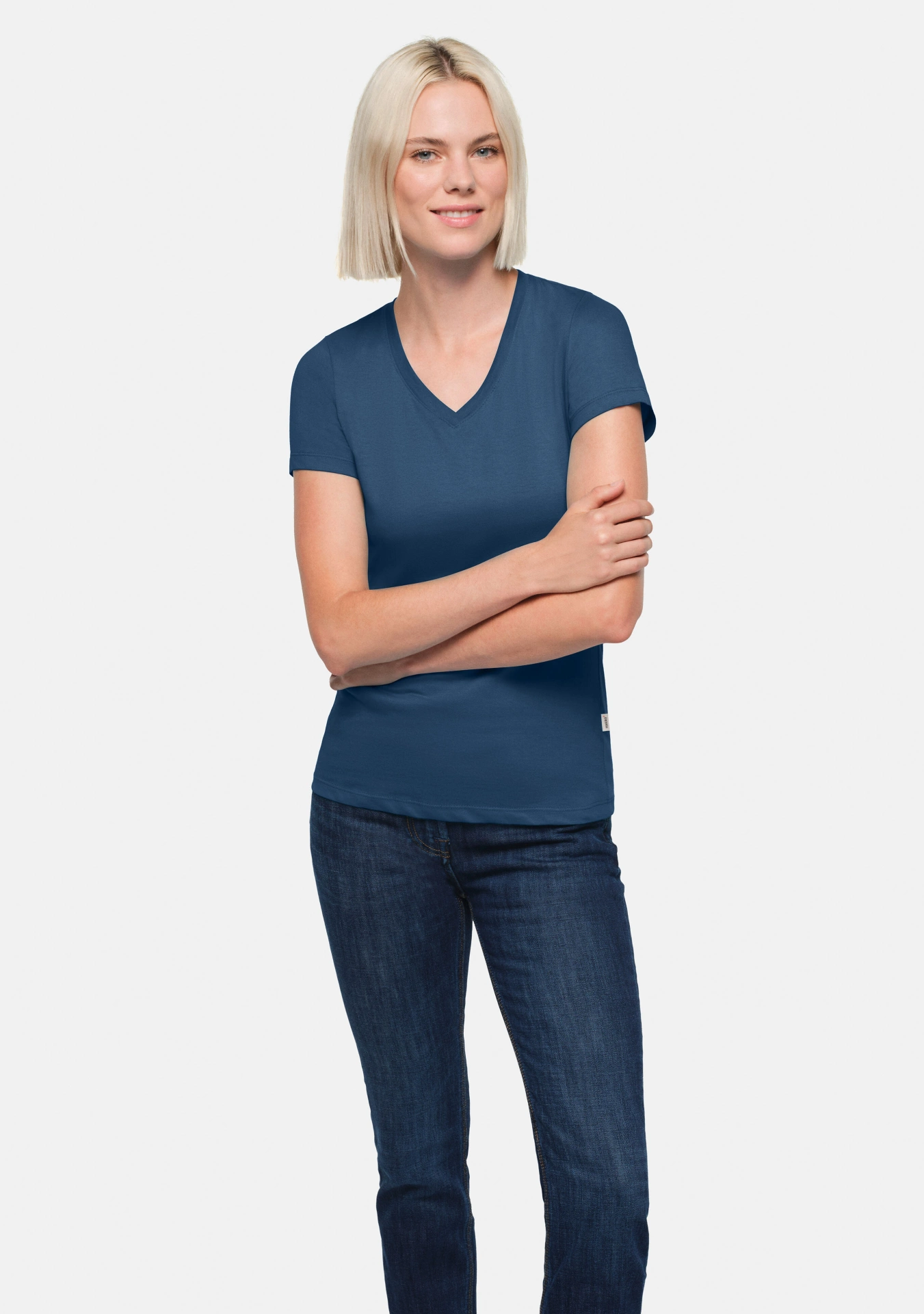 HAKRO Women-V-Shirt 126 Classic