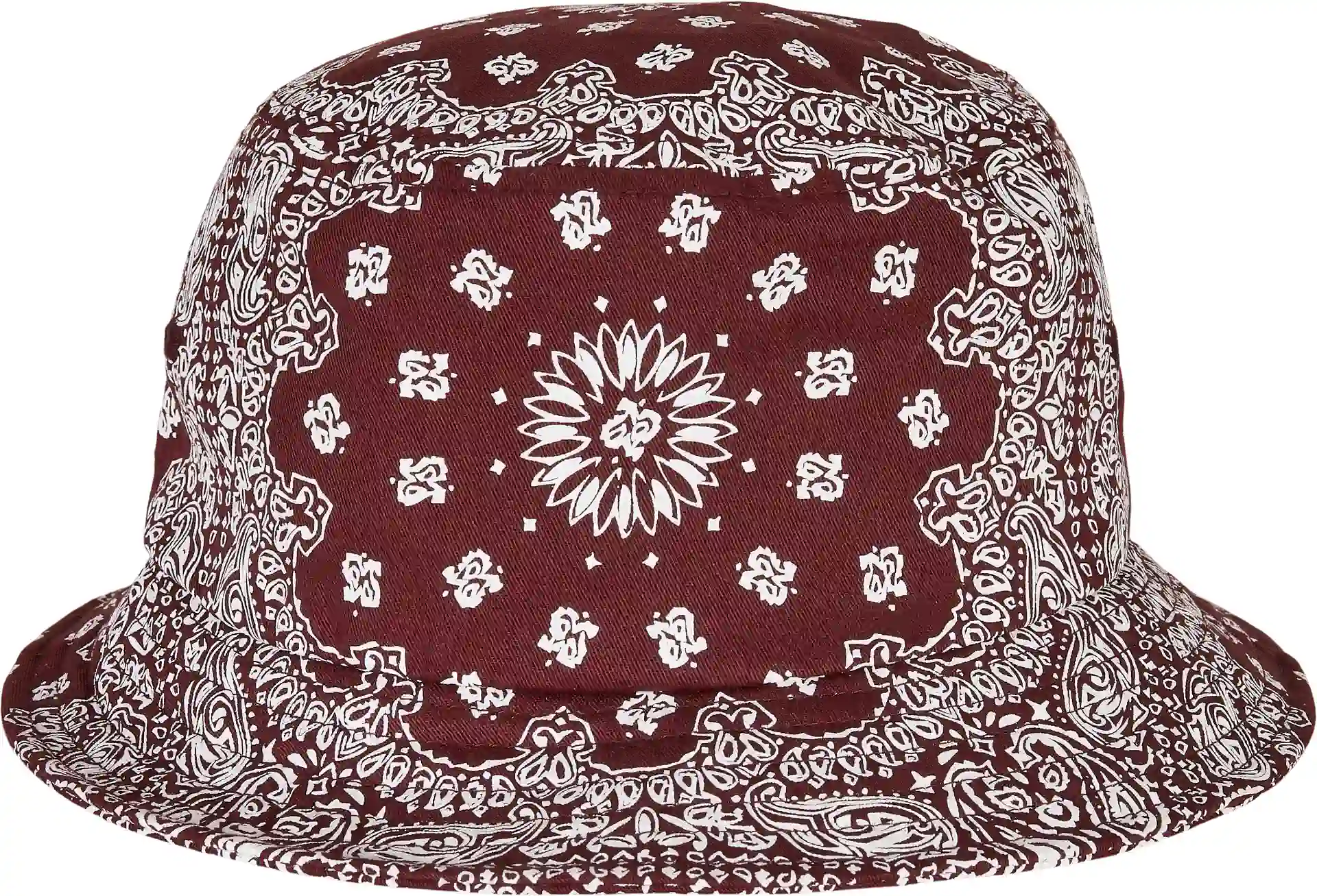 flexfit-5003bp-bandana-print-bucket-hat-cherry-white-back-6 FLEXFIT Bandana Print Bucket Hat