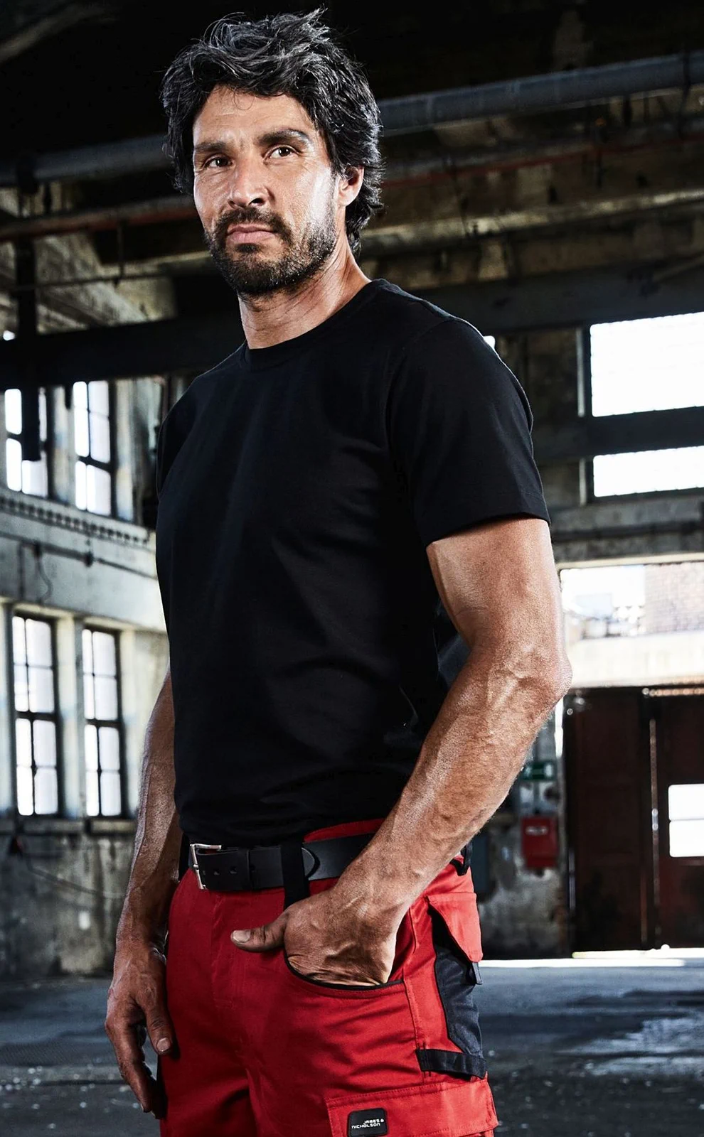 James & Nicholson Men's Bio Workwear T-Shirt