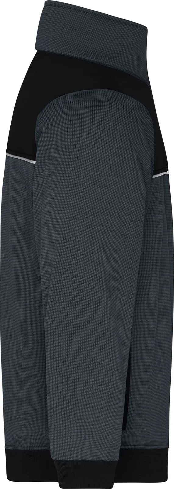 jn1868-hybrid-workwear-jacket-carbon-black-right-6 James & Nicholson Hybrid Workwear Jacket