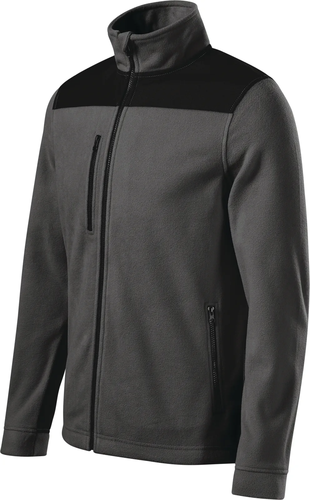 rimeck-530-fleece-effect-stahlgrau-left-3 RIMECK Fleecejacke Effect 530