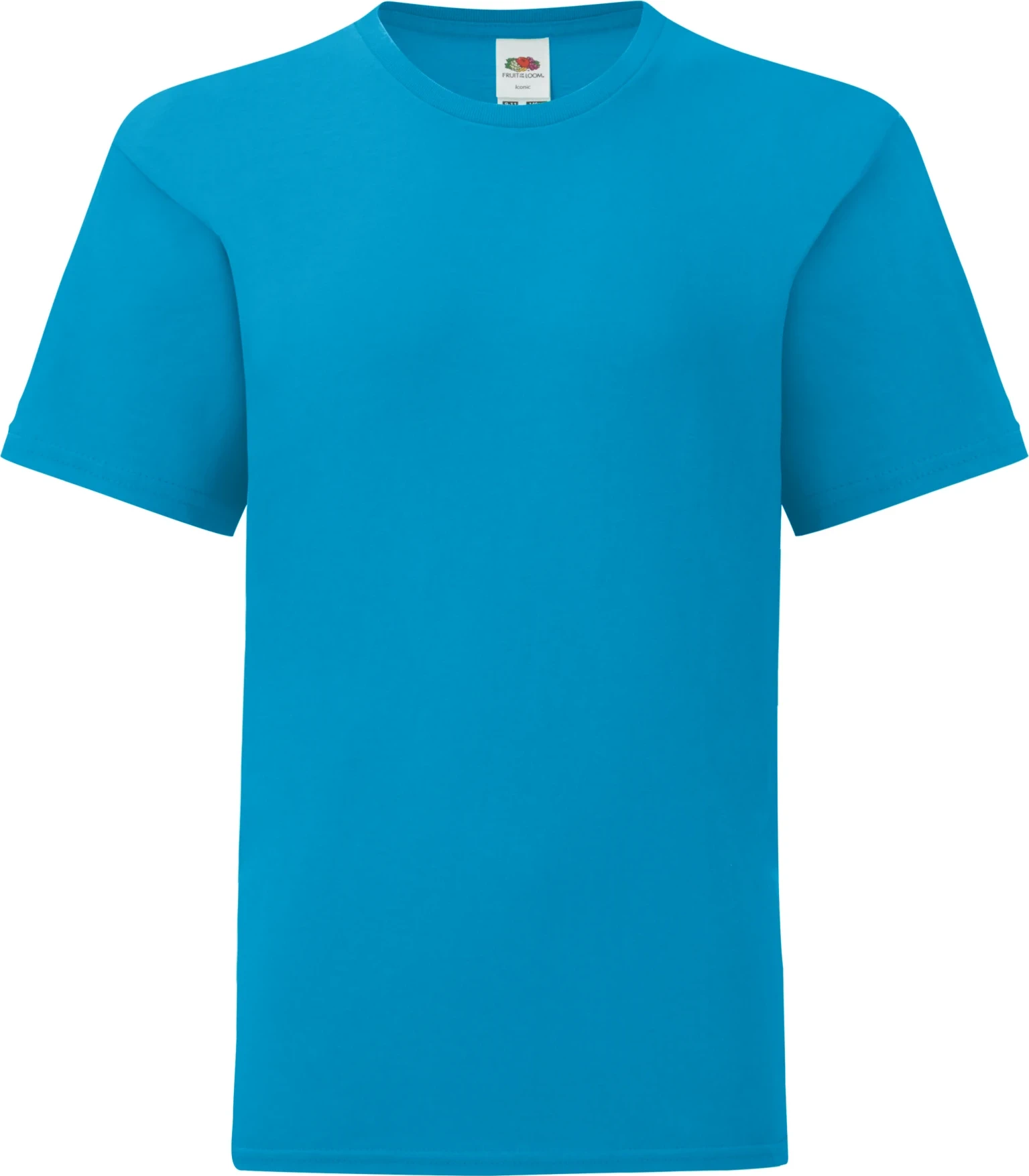 fruit-of-the-loom-61-023-0-kids-iconic-t-shirt-azureblue-4 F.O.L. Kids Iconic T