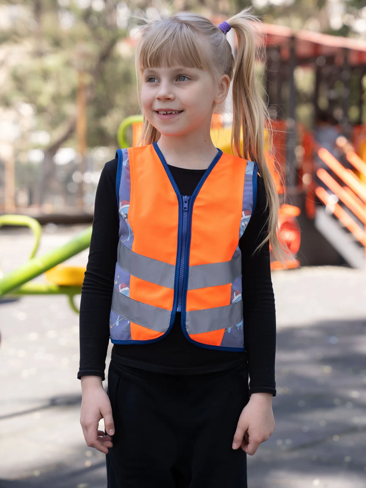 korntex-actspo-childrens-safety-vest-action-sports-co2-neutral-icehockey-model-2 Korntex Kinder Warnweste Action Line Sports