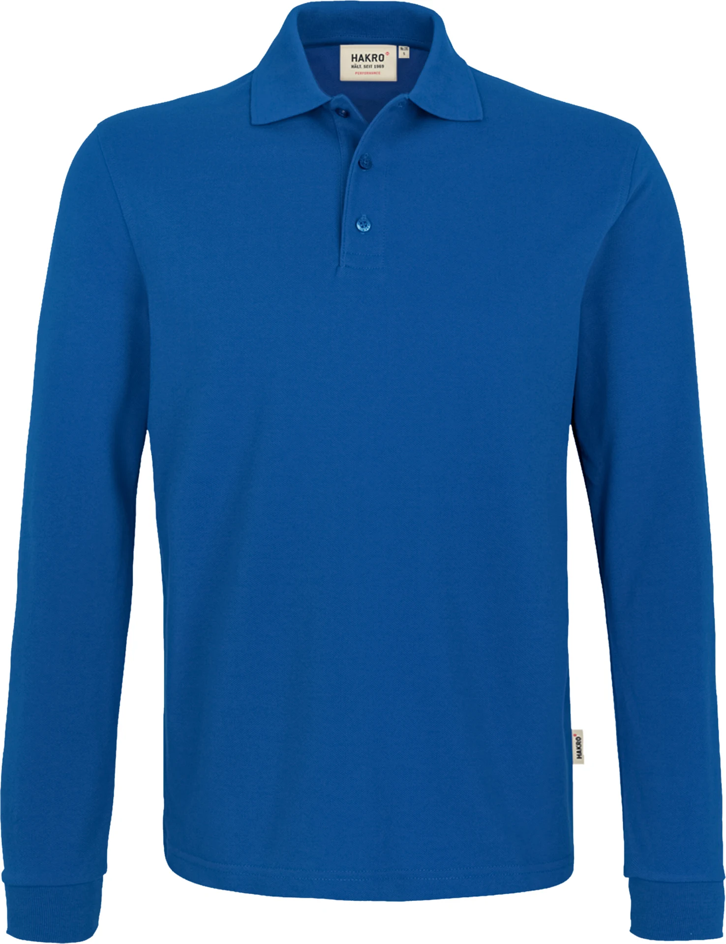 HAKRO Longsleeve-Poloshirt 815 Mikralinar®