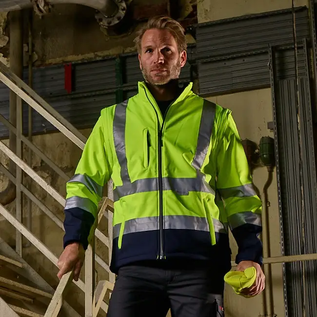 Elutex Warnschutz Softshelljacke Flash