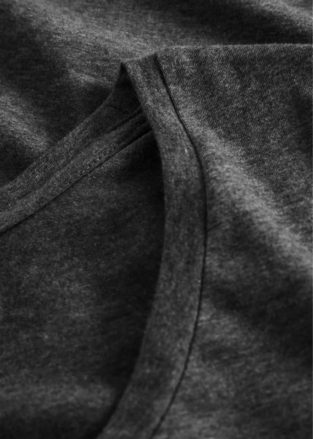 promodoro-1545-womens-deep-scoop-t-shirt-heatherblack-detail-7 Promodoro X.O Women´s Deep Scoop T-Shirt