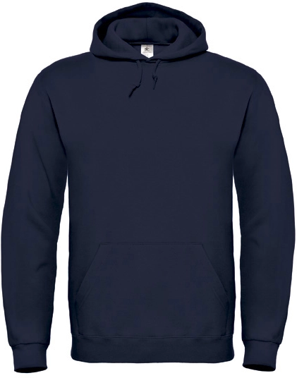 BC-WUI21-Hooded-Sweat-ID003-navy-front-3 B&C Basic Hooded Sweat Men