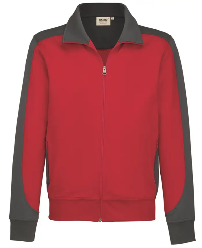 HAKRO Sweatjacke 477 Contrast Mikralinar® HAKRO Sweatjacke 477 Contrast Mikralinar®