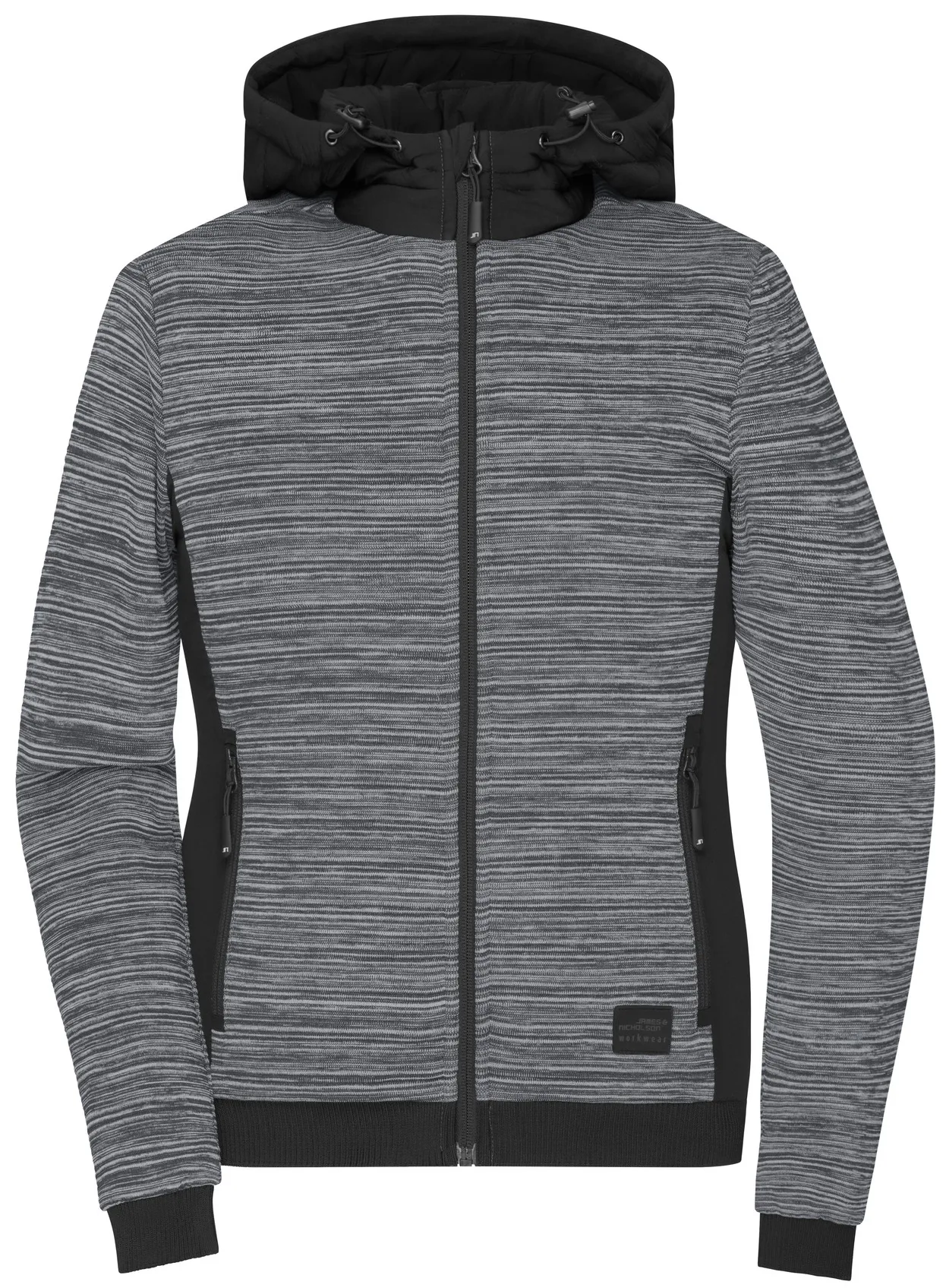 carbon melange/black