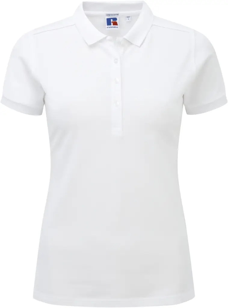 Russell Ladies Fitted Stretch Polo