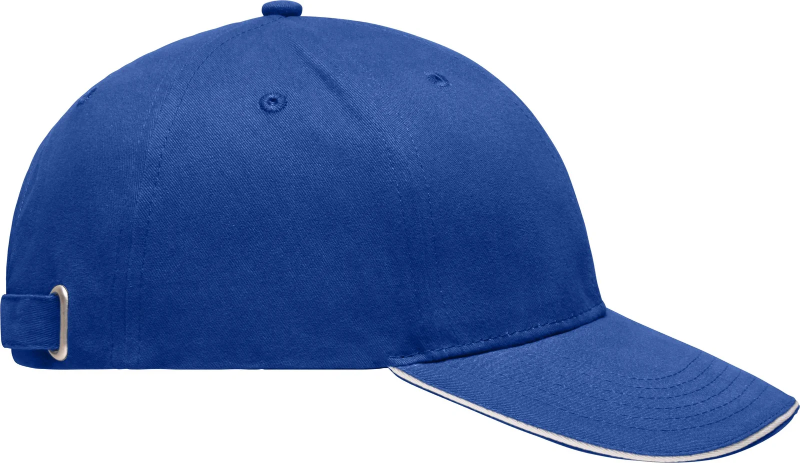 daiber-mb6541-light-brushed-sandwich-cap-royal-white-right-6 daiber Light Brushed Sandwich Cap