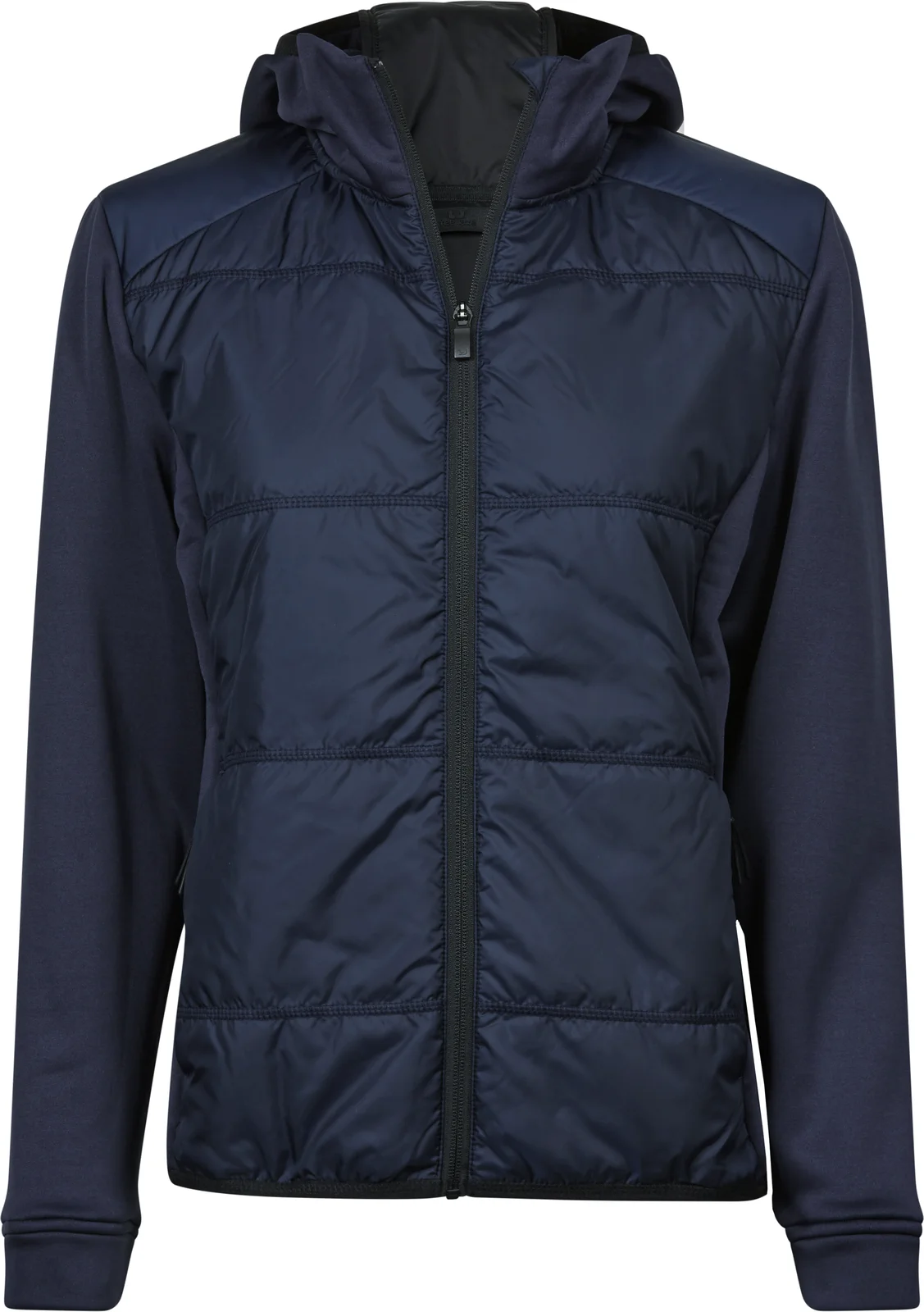 tee-jays-9113-womens-hybrid-stretch-hooded-jacket-navy-navy-front-1 Tee Jays Women´s Hybrid-Stretch Hooded Jacket