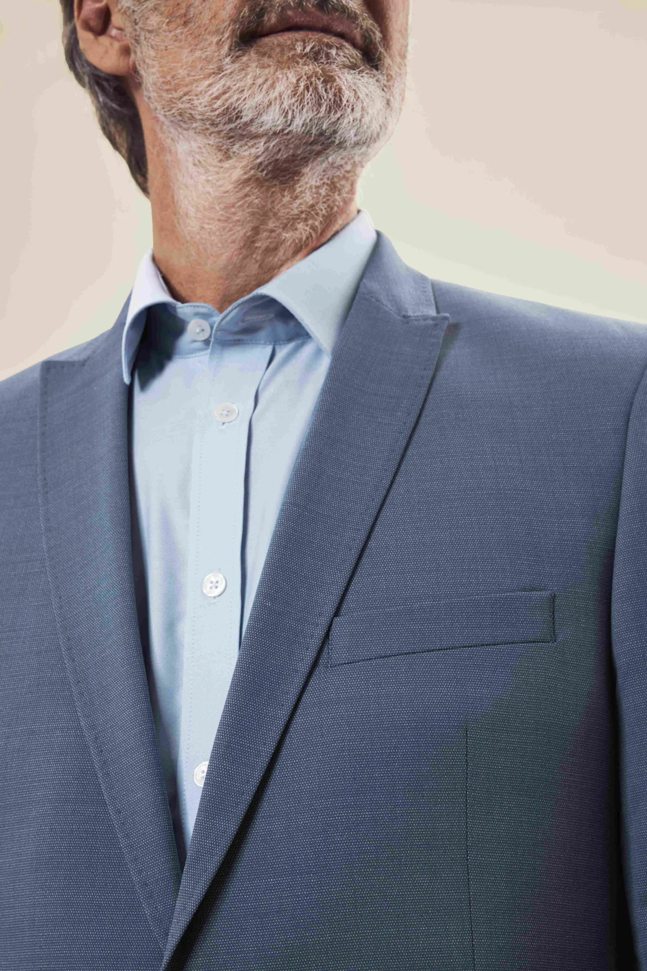 greiff-1125-herren-sakko-rf-375_2810_pinpoint-mittelblau-detail-4 GREIFF Herren Sakko MODERN 37.5 Regular Fit