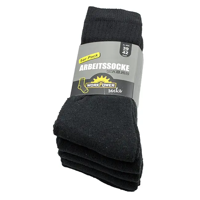 WORKPOWER Arbeitssocke 5er-Pack