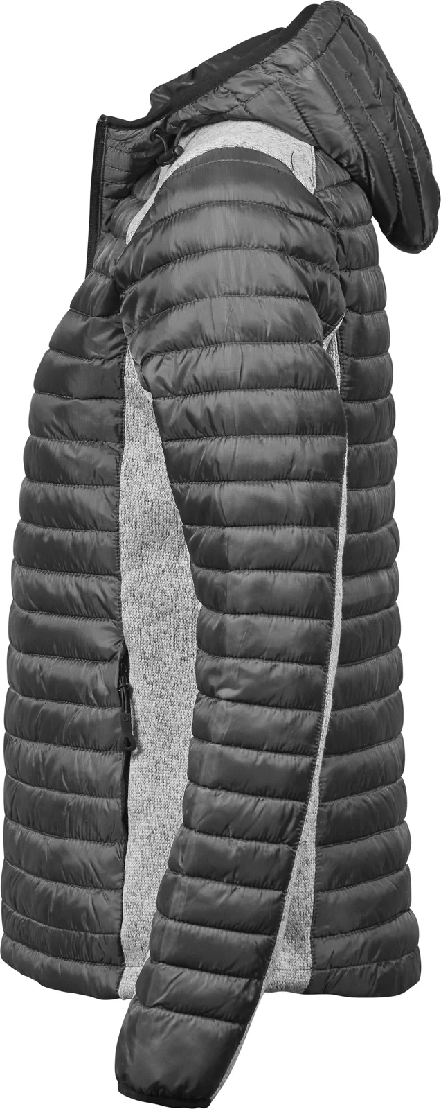 tee-jays-9611-womens-hooded-outdoor-crossover-jacket-spacegrey-greymelange-left-2 Tee Jays Ladies` Hooded Outdoor Crossover Jacket