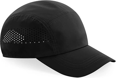 beechfield-b188-technical-running-cap-black-front-1 Beechfield Technical Running Cap