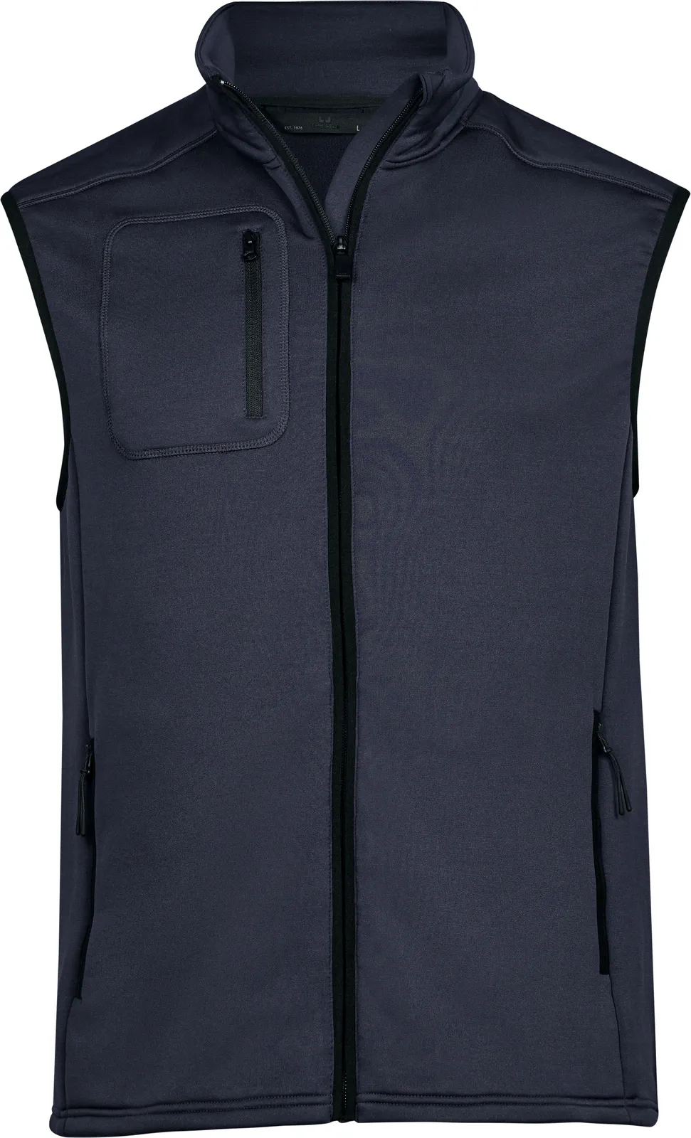 tee-jays-9104-stretch-fleece-bodywarmer-navy-front-1 Tee Jays Stretch Fleece Bodywarmer