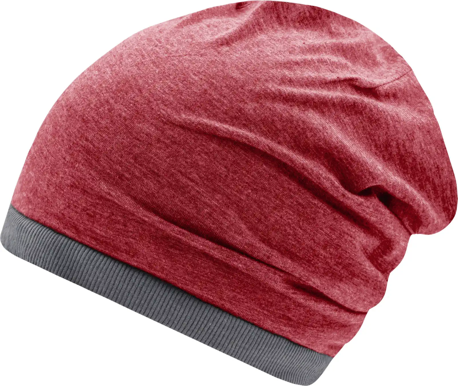 daiber-mb6577-heather-summer-beanie-winemelange-darkgrey-left-4 myrtle beach Heather Summer Beanie