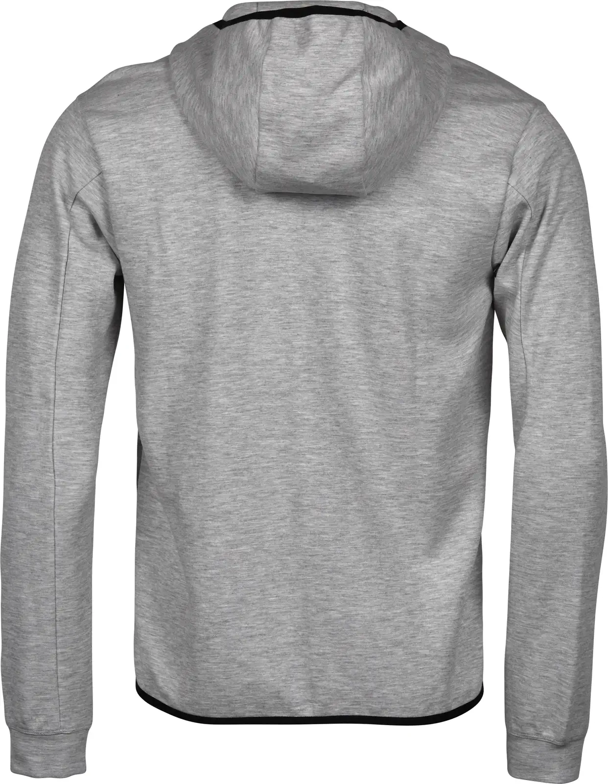 tee-jays-5706-athletic-hooded-full-zip-sweatshirt-heathergrey-back-3 Tee Jays Athletic Hooded Full Zip Sweat