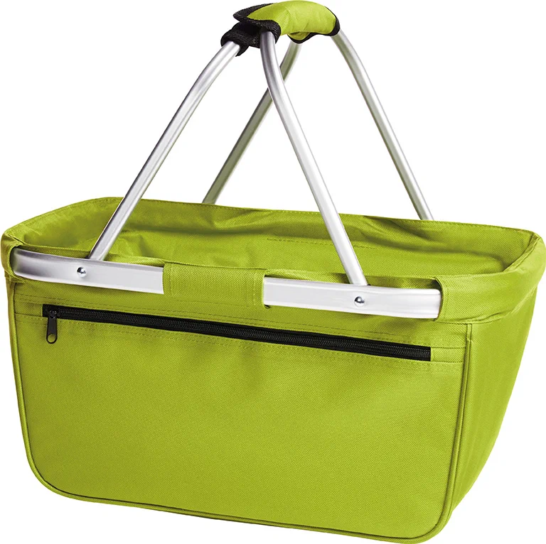 halfar-1803939-shopper-basket-lightgreen-front-1 HALFAR Shopper Basket