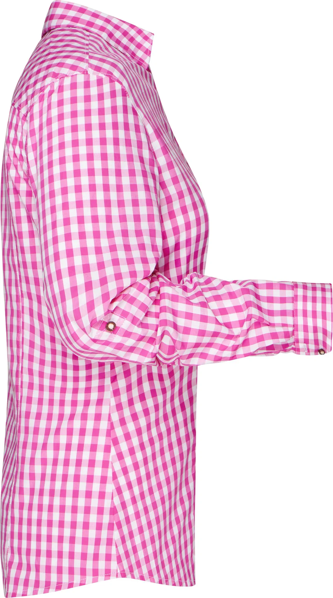 jn637-ladies-traditional-shirt-purple-white-right-6 James & Nicholson Ladies Traditional Shirt