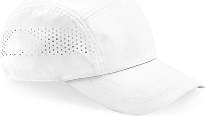 beechfield-b188-technical-running-cap-white-front-1 Beechfield Technical Running Cap