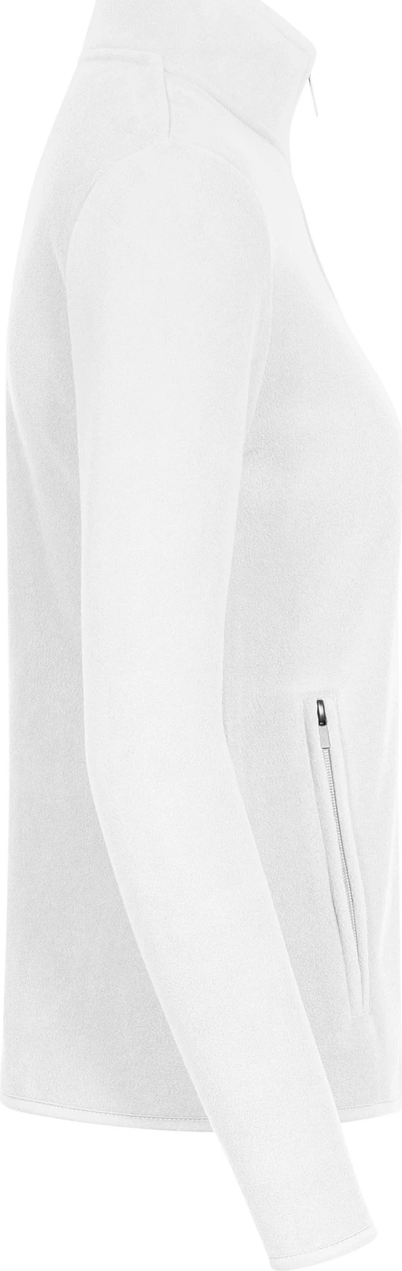 promodoro-7965-womens-double-fleece-jacket-white-newlightgrey-side-5 Promodoro Women's Double Fleece Jacket