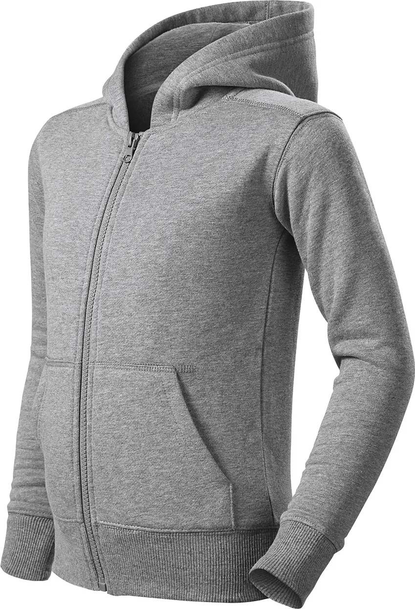 MALFINI Sweatshirt Kinder Trendy Zipper 412