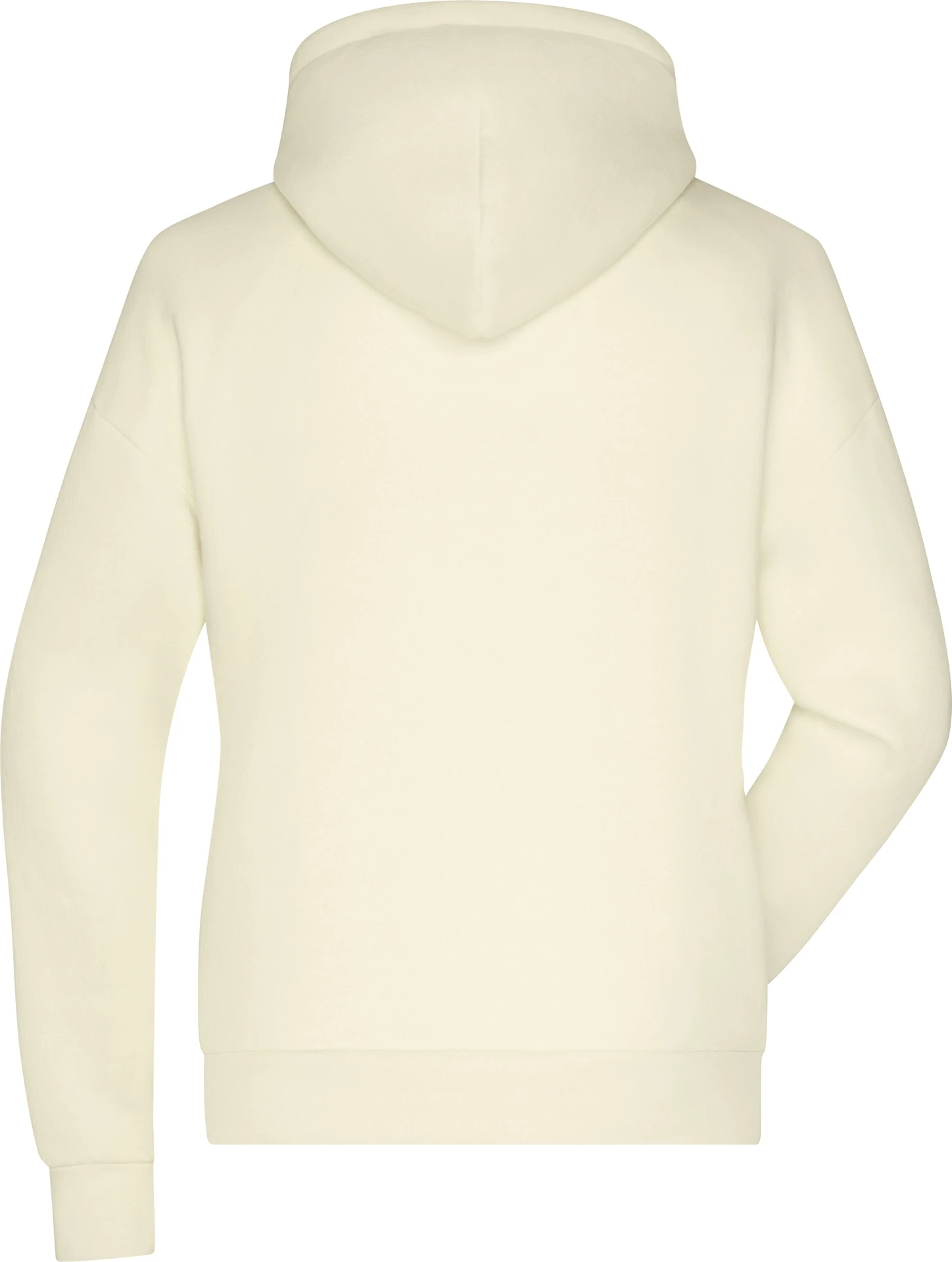 JN8033-ladies-lounge-hoody-vanilla-back-5 James & Nicholson Ladies Lounge Hoody
