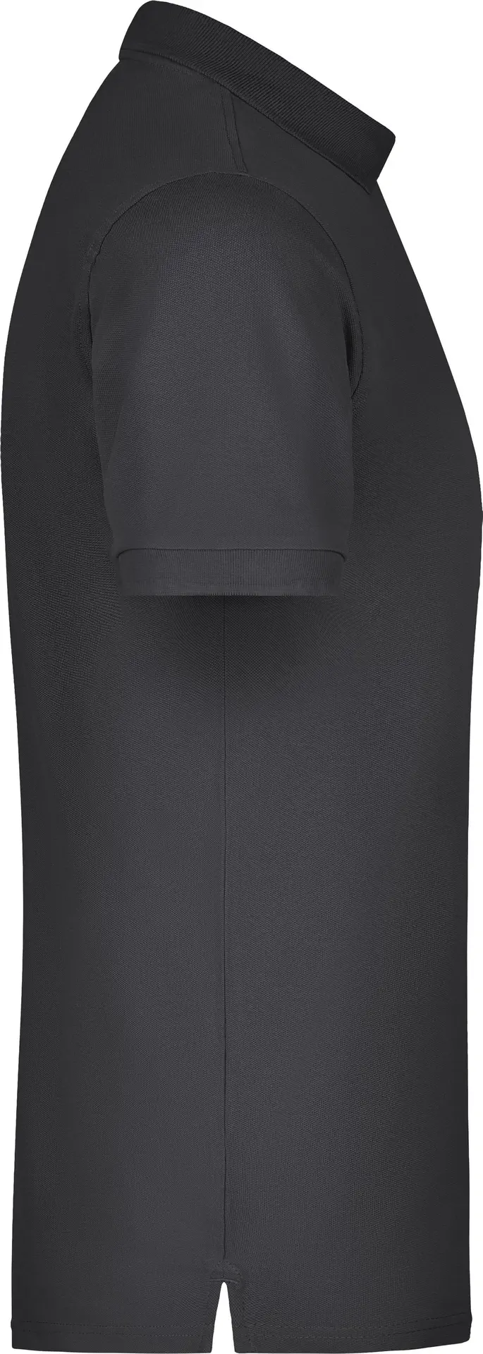 jn710-mens-elastic-poloshirt-pique-black-right-6 James & Nicholson Men`s Elastic Polo Piqué