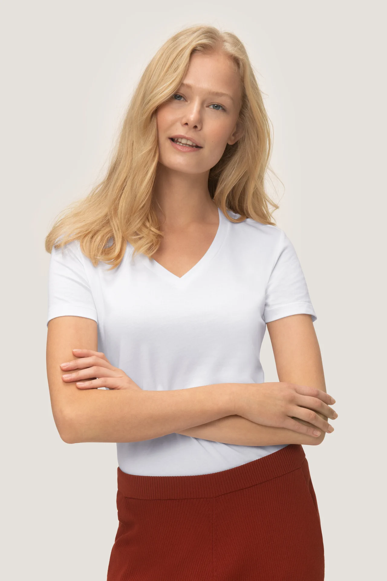 HAKRO Damen-V-Shirt 172 Stretch HAKRO Damen-V-Shirt 172 Stretch