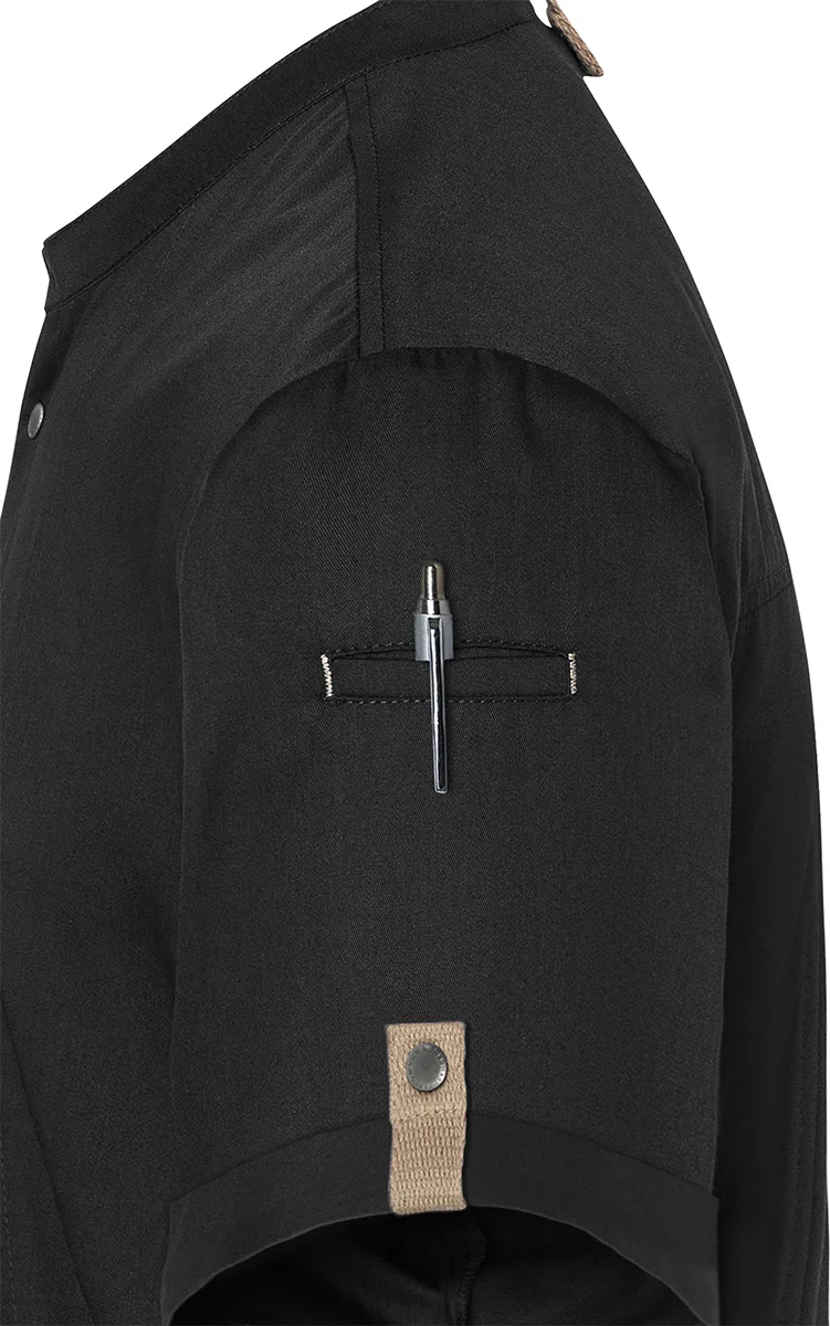 KARLOWSKY Kurzarm Kochjacke Green-Generation