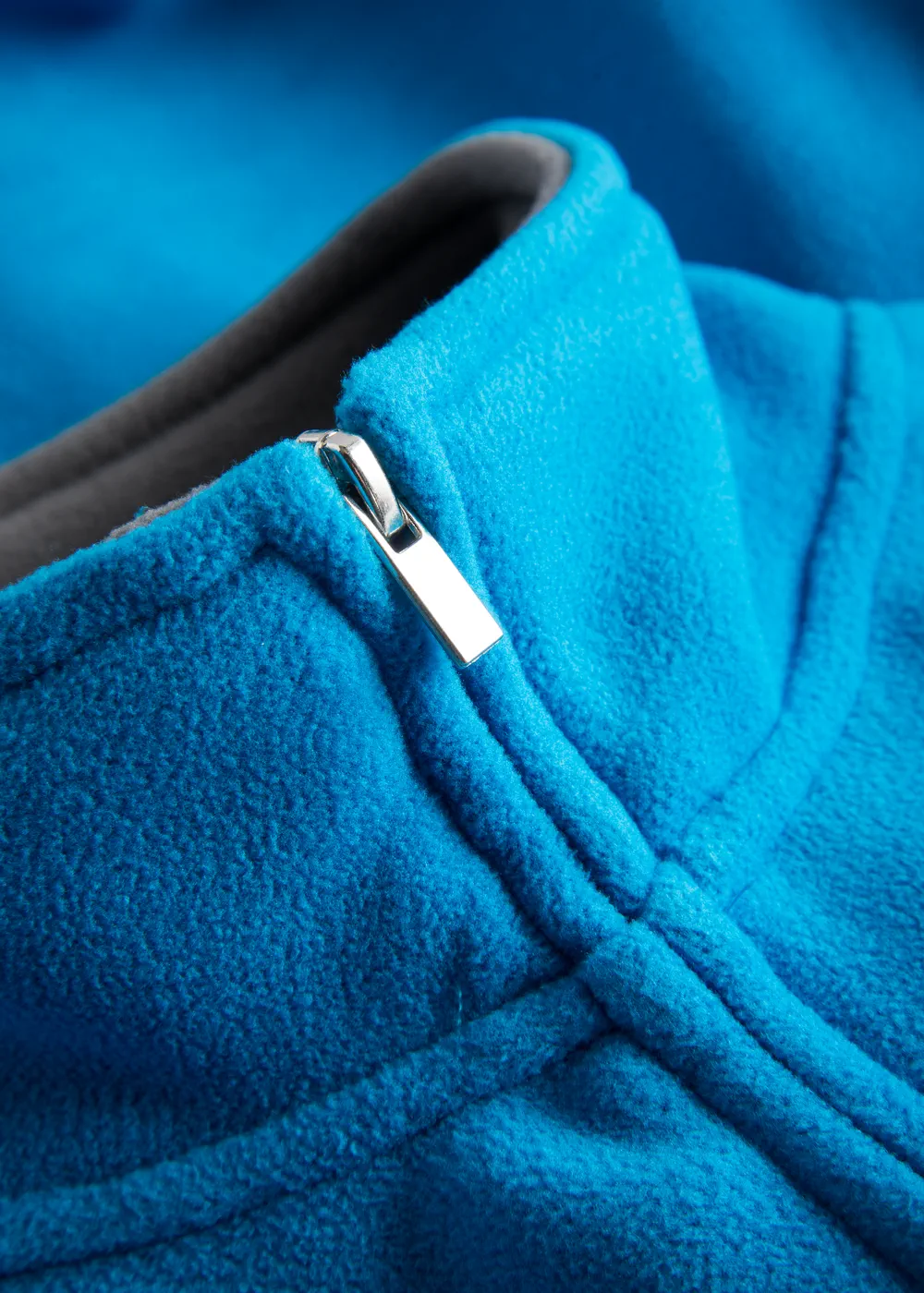 promodoro-7985-womens-double-fleece-jacket-turquoise-lightgrey-detail-7 Promodoro Women's Double Fleece Jacket 7985