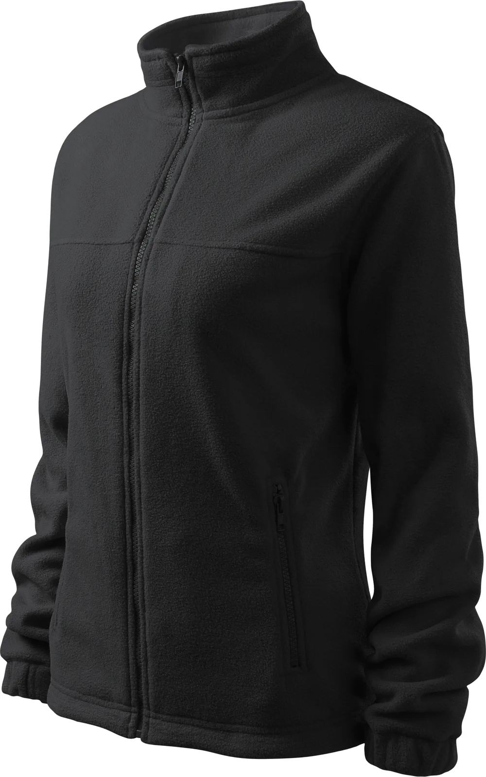 rimeck-504-fleece-damen-jacket-ebonygrau-left-3 RIMECK Fleecejacke Damen Jacket 504