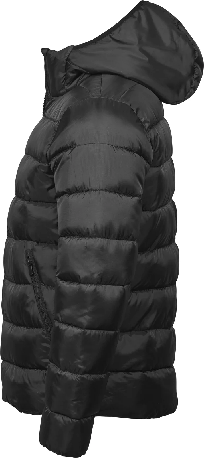 tee-jays-9646-lite-hooded-jacket-black-left-2 Tee Jays Lite Hooded Jacket