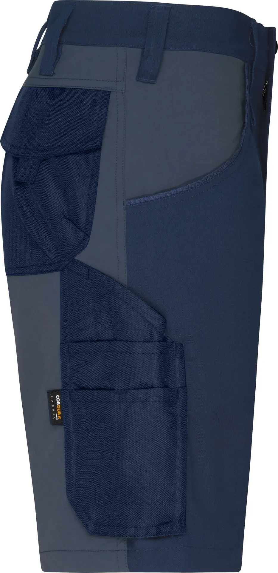 jn1811-workwear-stretch-bermuda-slim-line-navy-carbon-right-6 James & Nicholson Workwear Stretch-Bermuda Slim Line