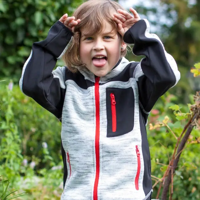 H.D. Concept Workpower Kinder-Strickjacke