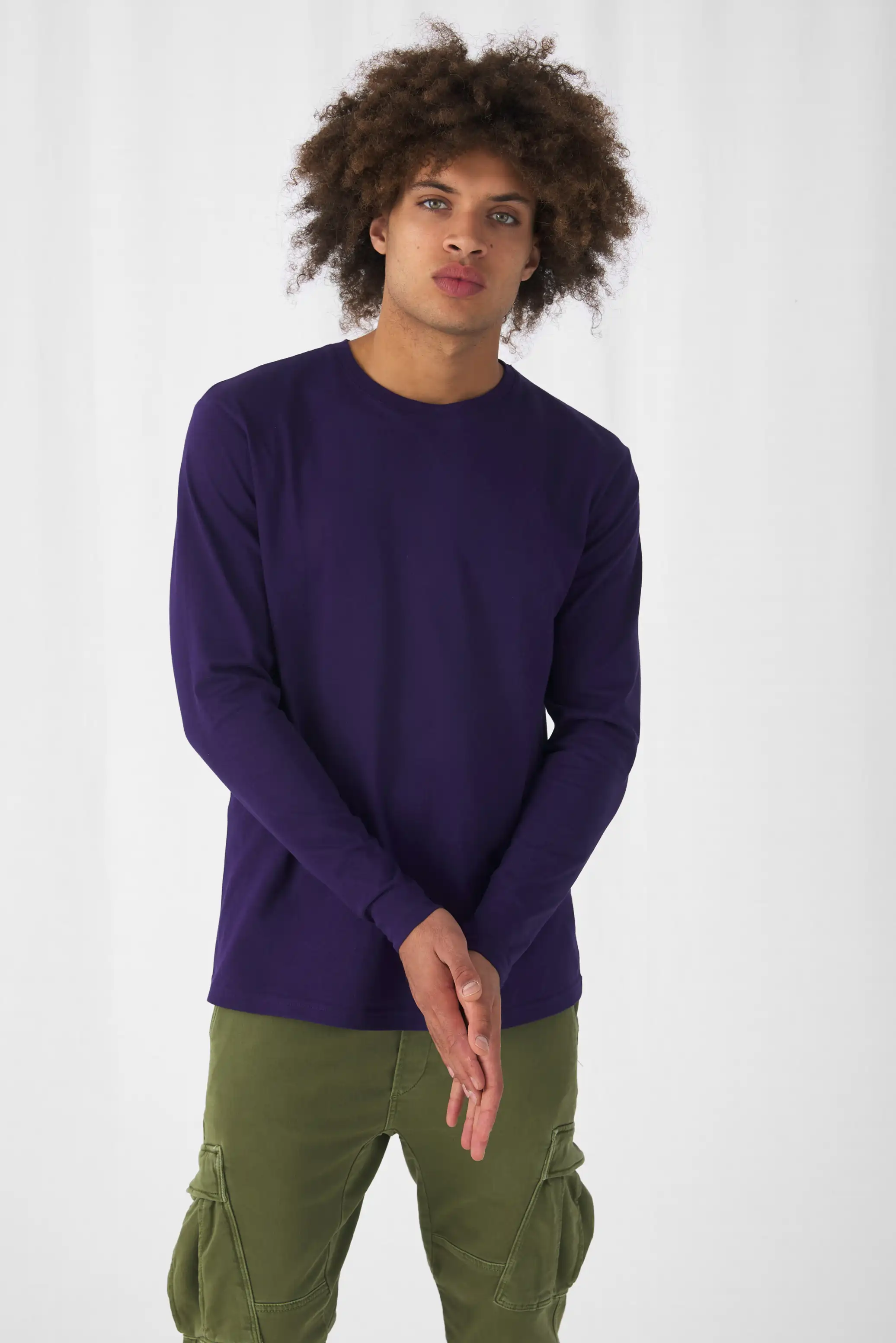 B&C T-Shirt #E190 Long Sleeve